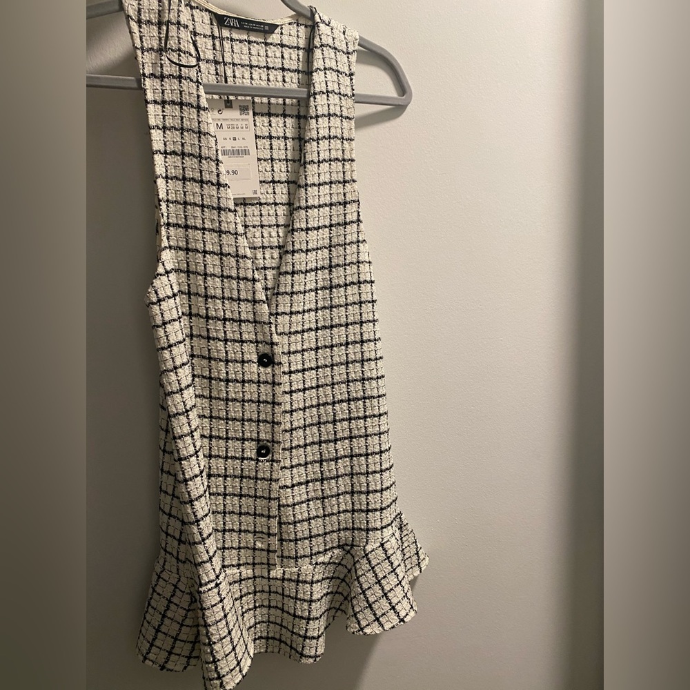 Zara Tweed Button up Dress